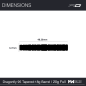 Preview: Red Dragon DRAGONFLY 95 BLACK - Tapered - 20 Gramm