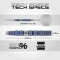 Preview: Winmau LUNARIS - Switch Point - Tapered - 22 Gramm