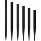 Preview: Mission GLIDE Points  -   34 mm   -   Plain  -  Black