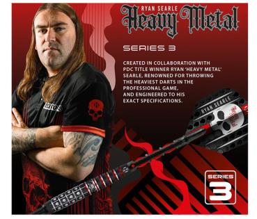 Harrows RYAN SEARLE 'Heavy Metal' - Series 3 - 18 Gramm