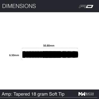 Preview: Red Dragon AMP - Tapered - 20 Gramm