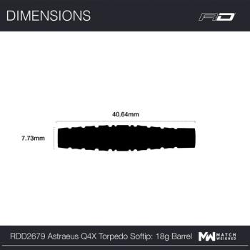 Preview: Red Dragon ASTRAEUS Q4X TORPEDO - 20 Gramm
