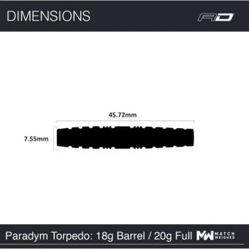 Preview: Red Dragon PARADYM TORPEDO - 20 Gramm