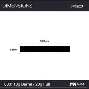 Preview: Red Dragon T-800 - 20 Gramm
