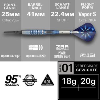 Preview: Target PHIL TAYLOR POWER Gx2 - 18 Gramm