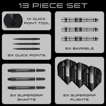 Harrows SUPERGRIP QP TAPERED - 30 Gramm