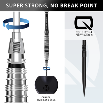 Preview: Harrows SUPERGRIP QP TORPEDO - 22 Gramm