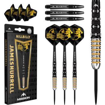Mission JAMES HURRELL - V2 Black PVD & Yellow - 24 Gramm