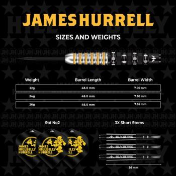 Preview: Mission JAMES HURRELL - V2 Black PVD & Yellow - 24 Gramm
