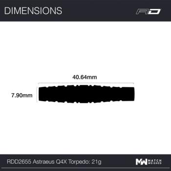 Preview: Red Dragon ASTRAEUS Q4X TORPEDO - 21 Gramm