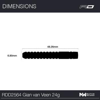 Preview: Red Dragon GIAN VAN VEEN - 24 Gramm