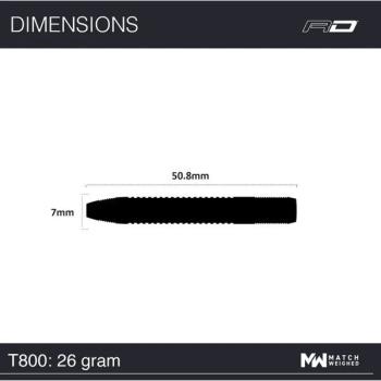 Preview: Red Dragon T-800 - 26 Gramm