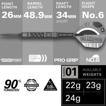 Preview: Target DIMITRI VAN DEN BERGH 'Dreammaker'  -  90 % x Echo - 22 Gramm