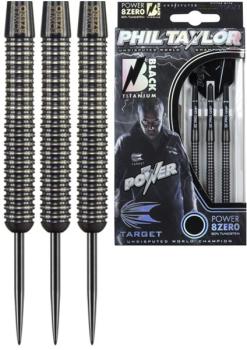 Target PHIL TAYLOR POWER 8ZERO BLACK TITANIUM - 21 Gramm