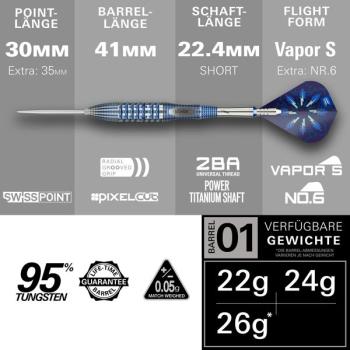 Preview: Target PHIL TAYLOR POWER Gx2 - 22 Gramm