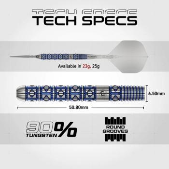 Preview: Winmau LUNARIS - Switch Point - Parallel - 23 Gramm