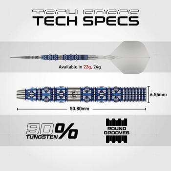 Preview: Winmau LUNARIS - Switch Point - Tapered - 22 Gramm