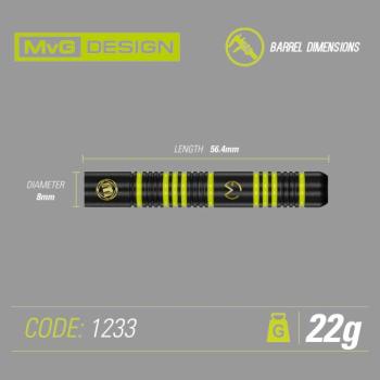 Preview: Winmau MICHAEL VAN GERWEN 'Ambition' - 22 Gramm