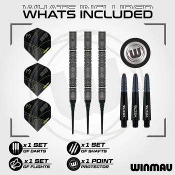 Preview: Winmau MICHAEL VAN GERWEN 'Signature Edition' - 24 Gramm