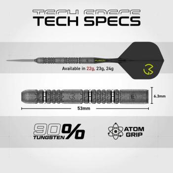 Preview: Winmau MICHAEL VAN GERWEN 'Signature Edition' - Switch Point - 22 Gramm