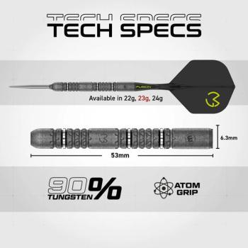 Preview: Winmau MICHAEL VAN GERWEN 'Signature Edition' - Switch Point - 23 Gramm