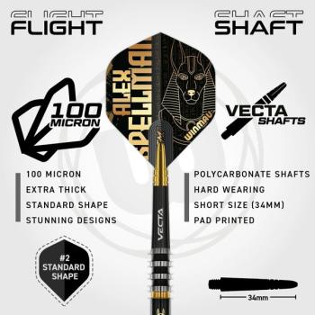 Preview: Winmau ALEX SPELLMAN - 22 Gramm