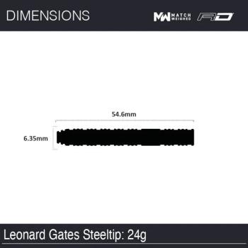 Preview: Winmau LEONARD GATES - 24 Gramm