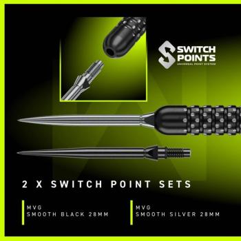 Preview: Winmau MICHAEL VAN GERWEN  'W-MAX'   -   Switch Point   -   23 Gramm