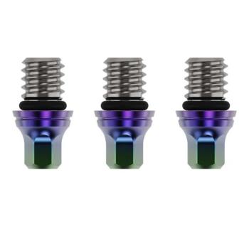CALIBURN EVO   -   Caliburn 2BA to Replaceable Points Steel Tip Convertor - Rainbow