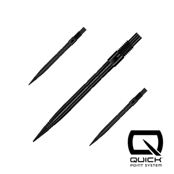 Harrows QUICK POINT   -   Micro Grip   -   Black   -   30 mm