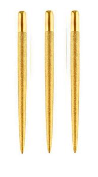 One80 LONG TAPER POINTS (Sand Coated)   -   Gold   -   38 mm