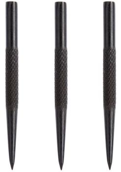 Winmau Steel-Points KNURLED Black