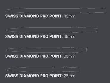 Preview: Target SWISS DIAMOND PRO Points   -   BLACK  -   26 mm