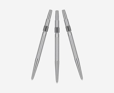 Target SWISS GRD Points   -   Silver  -   30 mm