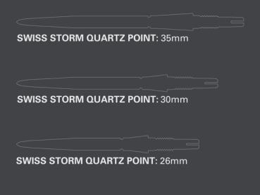 Preview: Target SWISS STORM QUARTZ Points   -   Silver  -   26 mm