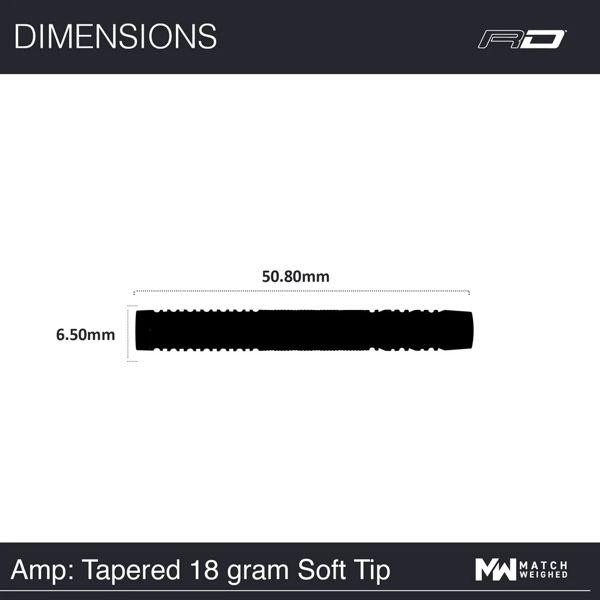 Red Dragon AMP - Tapered - 20 Gramm