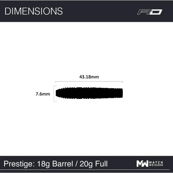 Red Dragon LUKE HUMPHRIES - PRESTIGE - 20 Gramm