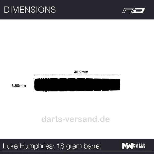 Red Dragon LUKE HUMPHRIES - TX1 - 20 Gramm