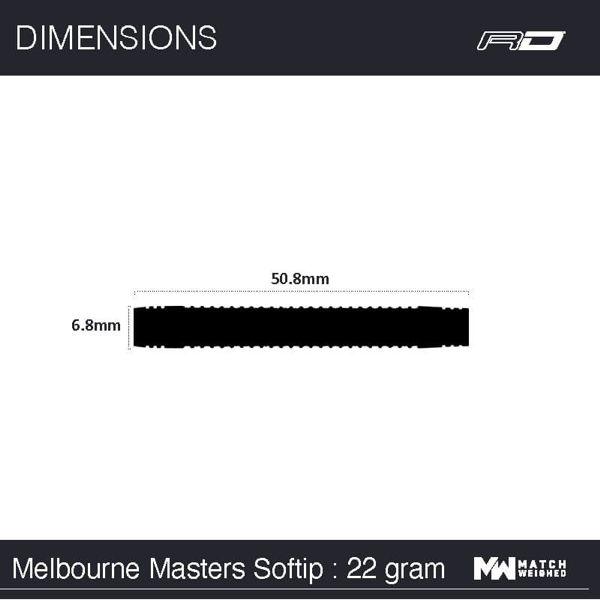 Red Dragon PETER WRIGHT 'Snakebite' Melbourne Masters - 22 Gramm