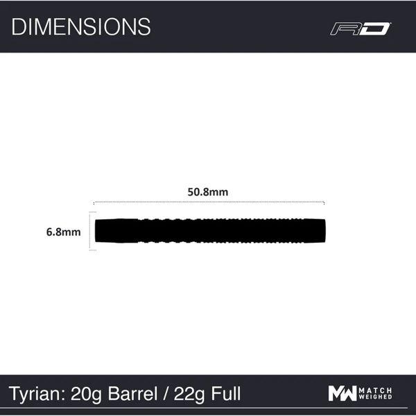 Red Dragon TYRIAN - 22 Gramm