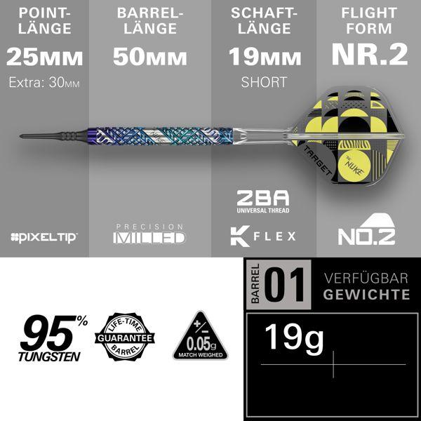 Target LUKE LITTLER 'The Nuke' - EDGE 95 % - 22 Gramm