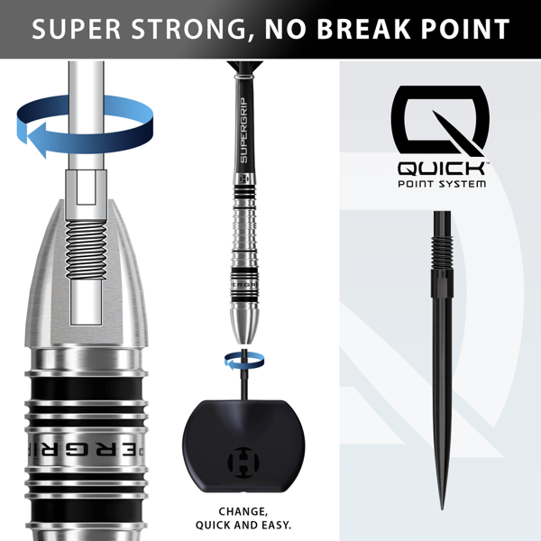 Harrows SUPERGRIP QP BOMB - 23 Gramm