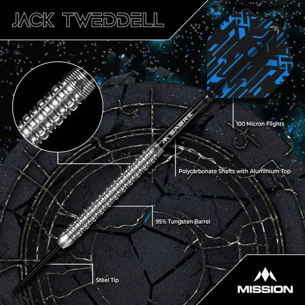 Mission JACK TWEDDELL - Silver - 26 Gramm