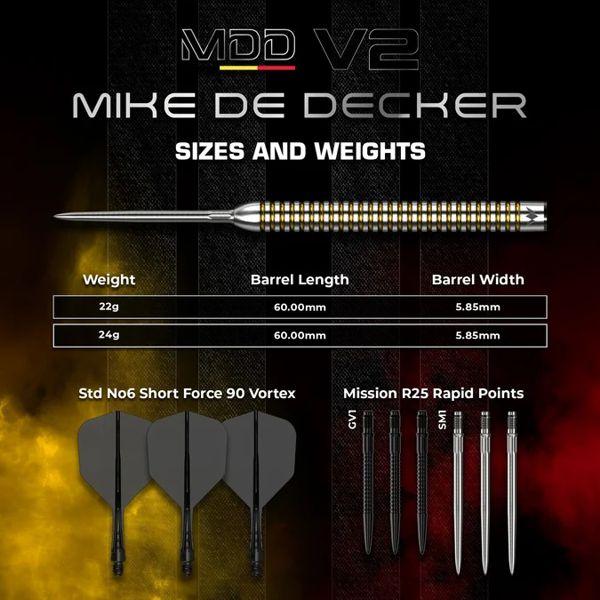 Mission MIKE DE DECKER V2 - R 2.5 - 24 Gramm