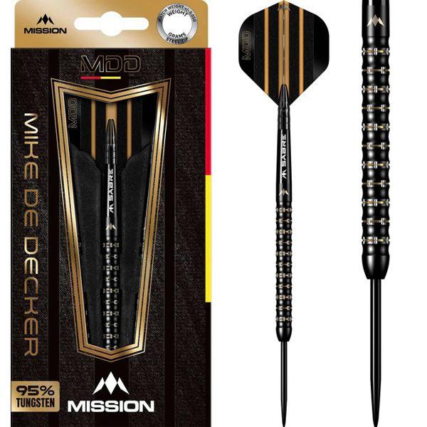 Mission MIKE DE DECKER - Black & Gold PVD - 22 Gramm