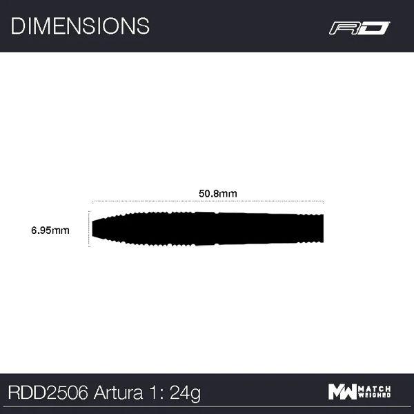 Red Dragon ARTURA 1 Shocking Pink - 24 Gramm