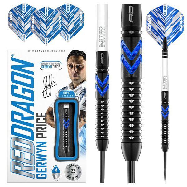 Red Dragon GERWYN PRICE 'Iceman' Blue Ice SE - 24 Gramm