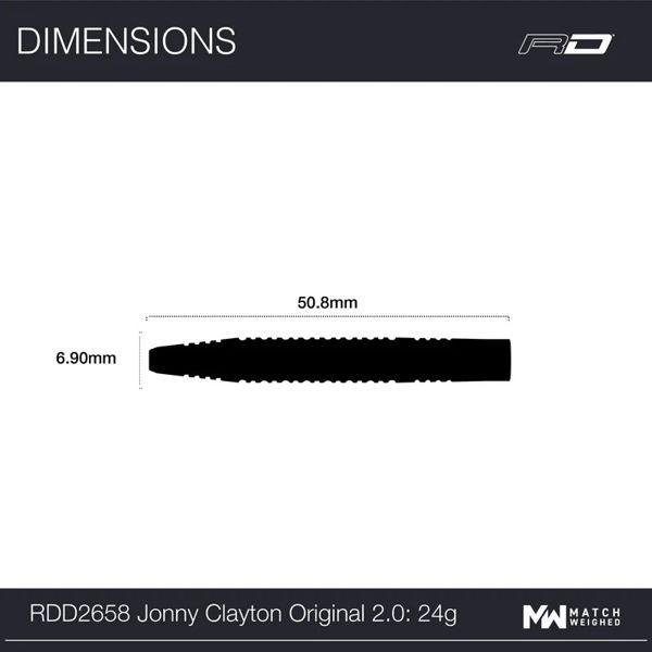 Red Dragon JONNY CLAYTON Original 2.0 - 24 Gramm