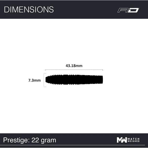 Red Dragon LUKE HUMPHRIES - PRESTIGE - 22 Gramm