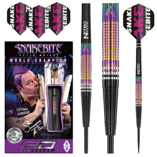 Red Dragon PETER WRIGHT 'Snakebite' World Champion Tapered SE - 21 Gramm